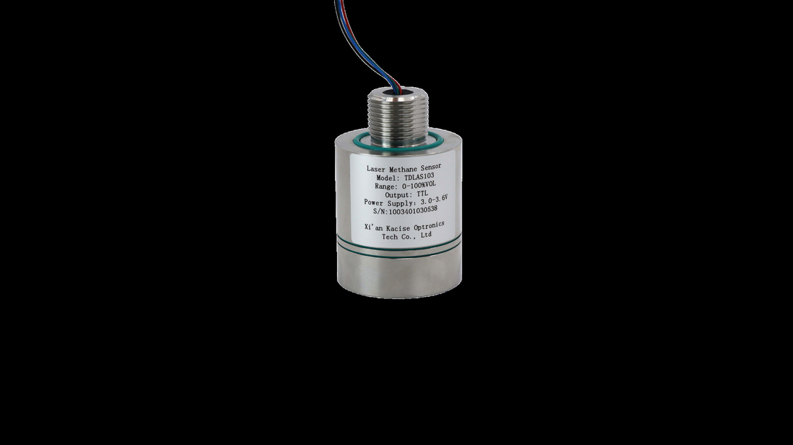 Professioneller Dispergierstoff 0,06% VOL Gasdetektor Sensor mit IP66 für verschiedene Messanwendungen