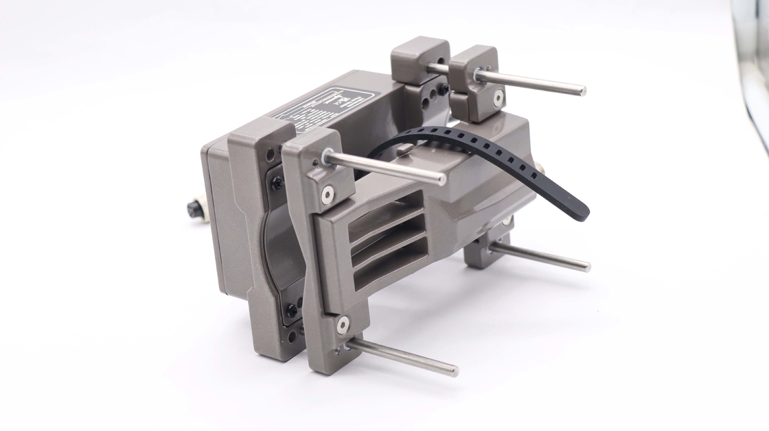 Strom- und I/O-Anschlüsse M12 Flugzeugstecker Ultraschallstrommesser mit großem Bildschirm