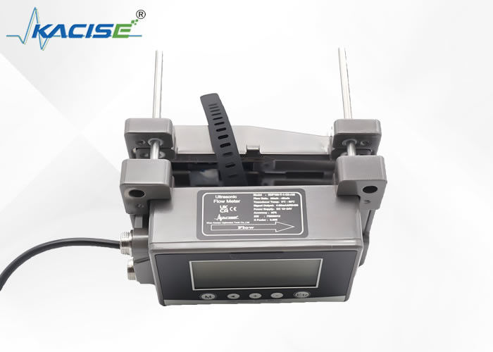 Ultraschall-Durchflussmesser mit 4-20-mA-Ausgang, hintergrundbeleuchtetem 256*128-LCD und Modbus-RS485-Kommunikation