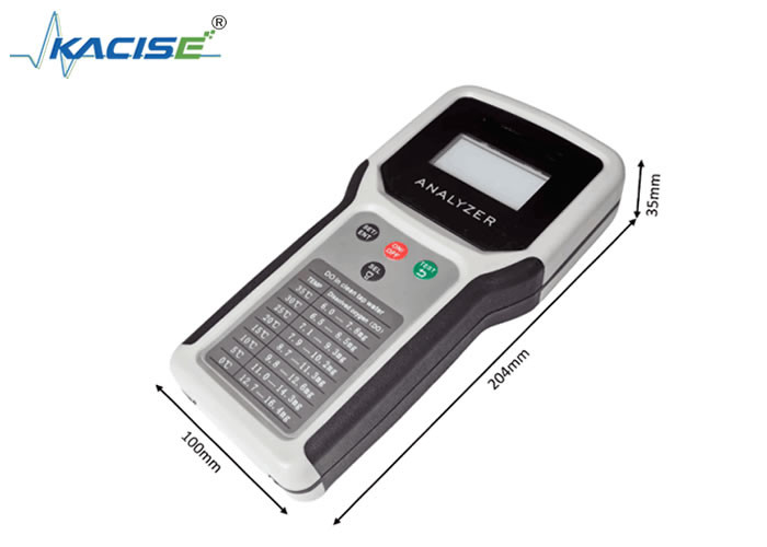 Bereich 0-20mg/L Einfach-Wasser-Tester mit langlebigen Fluoreszenzfilmkopf,Genauigkeit ±3%