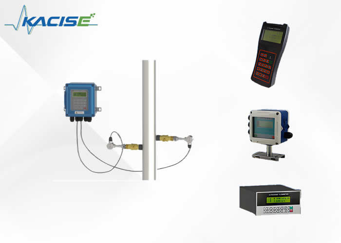 Ultraschallklemm auf dem Durchflussmesser mit nicht-invasiver Messung für DN32~6000-Rohre und RS485-Modbus
