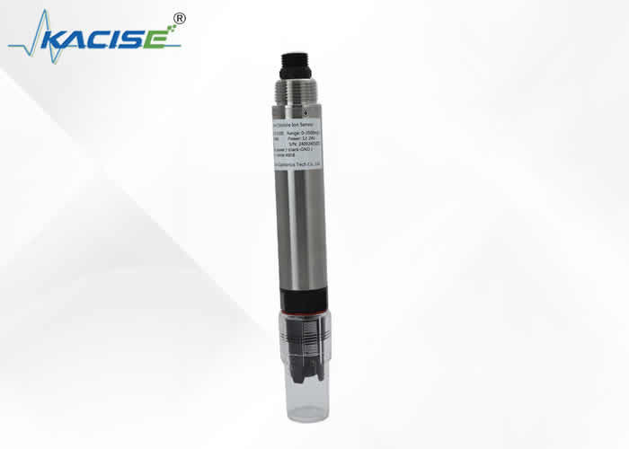 KWS-3100 Inline-Chlorid-Ionen-Sensor mit Modbus/RTU-Protokoll IP68 und POM-Gehäuse für das Wasserqualitätsmanagement in Schwimmbädern