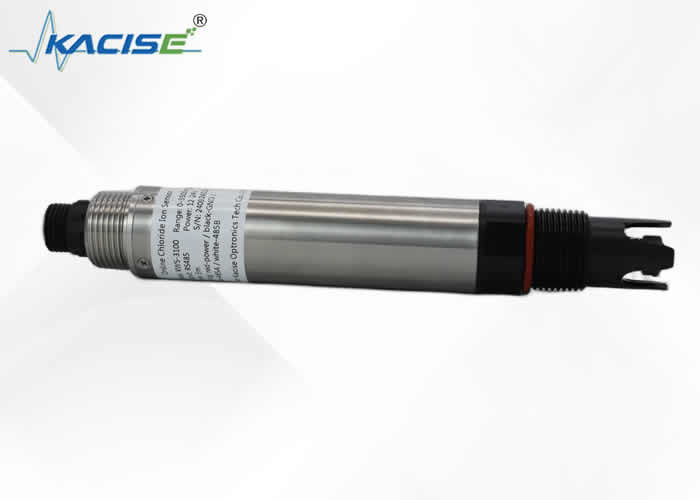 KWS-3100 Inline-Chlorid-Ionen-Sensor mit Modbus/RTU-Protokoll IP68 und POM-Gehäuse für das Wasserqualitätsmanagement in Schwimmbädern