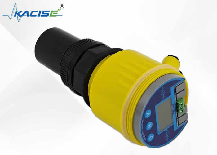 Ultraschall-Füllstandmessgerät mit LCD-Display und Vierdraht-Doppelausgang für DC12-28V-Stromversorgung in industriellen Anwendungen