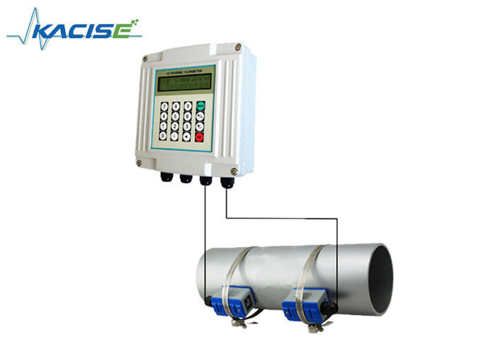 Clamp-On-Ultraschall-Durchflussmesser der Serie KUF2000 mit IP67-Schutz, DN32-DN6000-Bereich und 1 % Genauigkeit