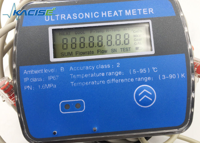 Professionelles Ultraschall-BTU-Meter mit Genauigkeit der Klasse B, M-BUS-Kommunikation und 6-jähriger Akkulaufzeit