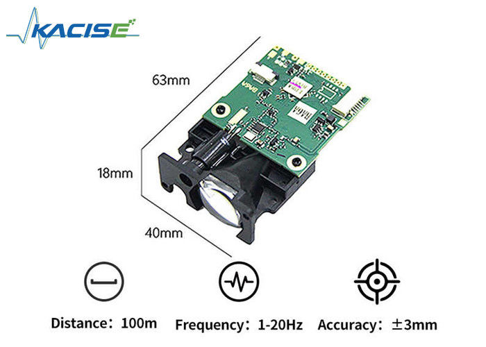 High-Precision Laser Ranging Module mit ±3mm Genauigkeit, 100m Reichweite und 20Hz Aktualisierungsfrequenz für industrielle Automatisierung