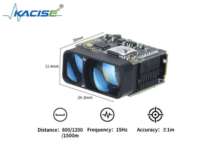 LSDM Outdoor Exploration Long-Range DtoF Laser Ranging Modul mit 1500m Reichweite ±1m Genauigkeit und UART-Ausgabe