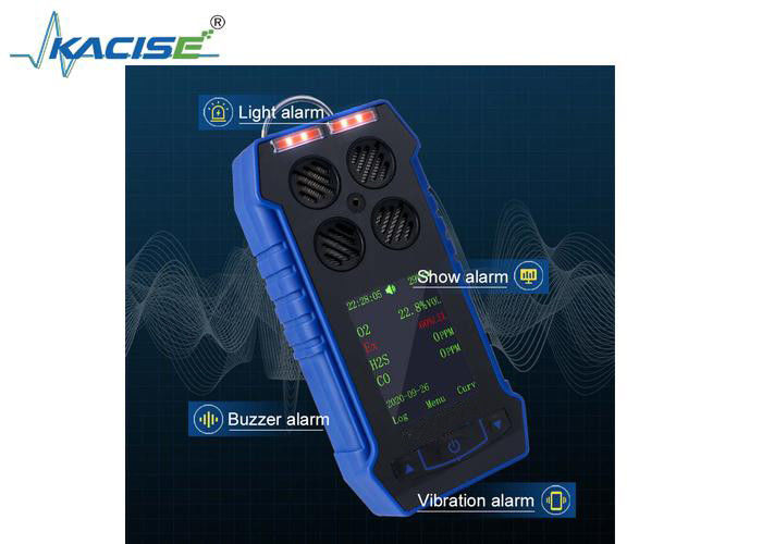 KMBH 4S unterirdischer Tunnelgasdetektor mit gleichzeitiger 4-Gas-Detektion, 32-Bit-MCU und wasserdichtem Explosionssicherheitsdesign