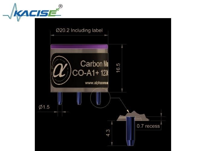 CO-A1/CO-A1 Kohlenmonoxid-Sensor fortschrittliche Technologie mit Reaktionszeit 20 und Auflösung 0.5
