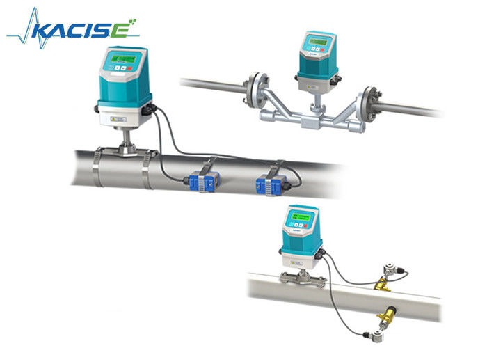 Wasserdichtes, kompaktes, an einem Rohr befestigtes Ultraschallflussmesser für Rohre der Typen DN15-DN6000