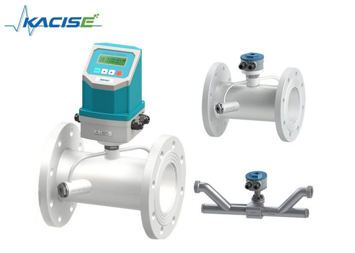Ultraschallinline-Wasserstrom-Meter, Edelstahl-Strömungsmesser für Rohr-Durchmesser DN10 - DN1500