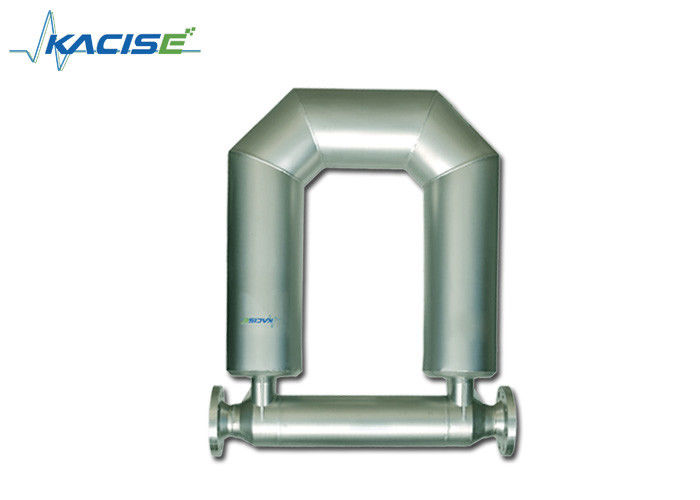 Edelstahl Coriolis Massenmeter, zähflüssiger Schlamm Coriolis-Effekt-Strömungsmesser