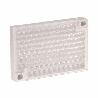 Rechteckige PMMA ABS Reflektoren für Sick PL40A 56x37mm 2-Loch-Schraubanschluss Zubehörgruppe Reflektoren