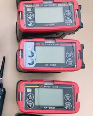 Riken Keiki RX-8000 tragbares Gasmonitor mit nicht dispersierender Infrarot- (IR) -Erkennung Wasserdichte Konstruktion und digitales Display