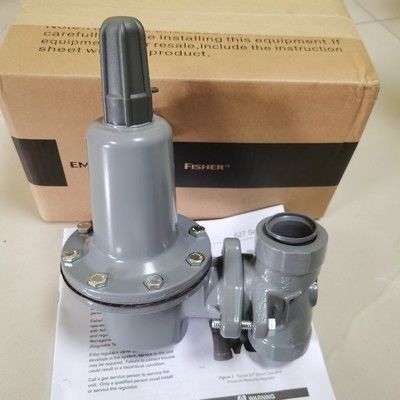 Gasdruckminderer der Serie 627 mit einem Ausgangsdruckbereich von 5 bis 500 psig, internem Überdruckventil und manipulationssicherem Design