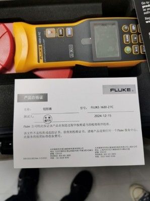 Fluke 1630-2 FC Erdklemme Höchstspannung auf die Erde 1000 V Batterie Typ AA Alkali IEC EN LR6 x4