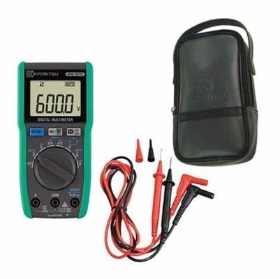 Kyoritsu 1021R Digitalmultimeter mit Open-Loop-Spannung < 3,0 V und R03 (1,5 V) × 2 Stromquelle für automatische Bereichsmessung