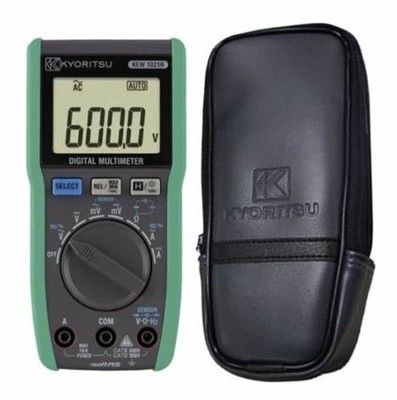 Kyoritsu 1021R Digitalmultimeter mit Open-Loop-Spannung < 3,0 V und R03 (1,5 V) × 2 Stromquelle für automatische Bereichsmessung