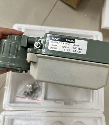 KOSO EPA804-L10 Ventilpositionierer mit 4-20 mA DC-Eingang 120 Psi Luftzufuhr für Winkelreise-Serie