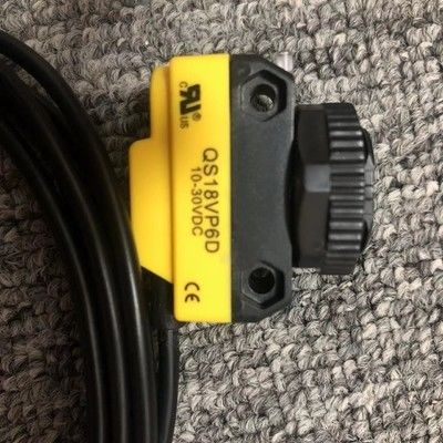 Banner QS18VP6D diffuser photoelektrischer Sensor mit 450 mm Sensorbereich IP67 NEMA 6 Nennwert und ergänzender PNP-Ausgang