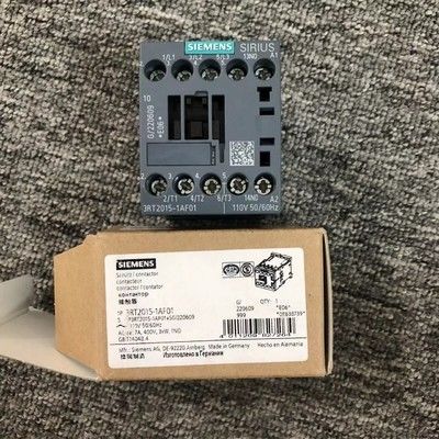 Siemens 3RT2015-1AF01 3-Polar-Stromkontakter mit 7 A Nennstrom und 110 V Wechselstromspannung
