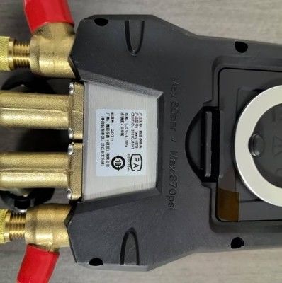 testo 557s Smart Vacuum Kit mit Schläuchen - Smart digitaler Verteiler mit drahtlosen Vakuum- und Temperaturproben und 4 Schlauchsätzen