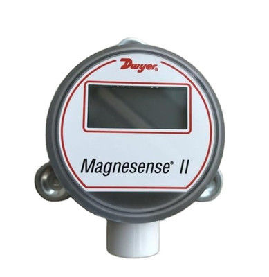 Dwyer Magnesense MS-111 Differenzdrucktransmitter mit Feldkonfiguratoren für doppelte Ausgangssignale und robustem NEMA 4X Gehäuse