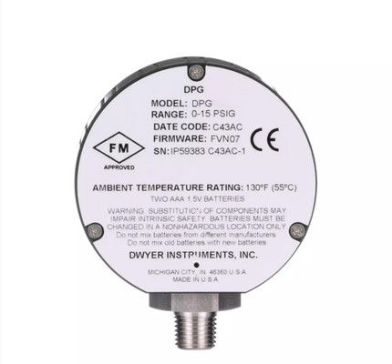 Dwyer-Serie DPG Digitale Druckmessgerät Gehäuse Rating entwickelt, um NEMA 4/4X IP66 Druckgrenze 2x Druckbereich zu erfüllen