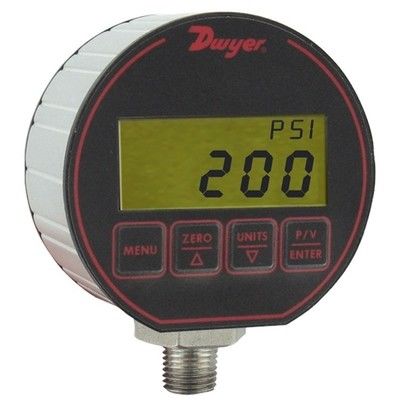 Dwyer-Serie DPG Digitale Druckmessgerät Gehäuse Rating entwickelt, um NEMA 4/4X IP66 Druckgrenze 2x Druckbereich zu erfüllen