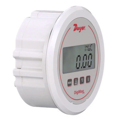 Dwyer DM-1000 DigiMag Digitale Differentialdruckmessgerät mit ±1% Genauigkeit, aus Edelstahl und 1/8 NPT-Verbindung