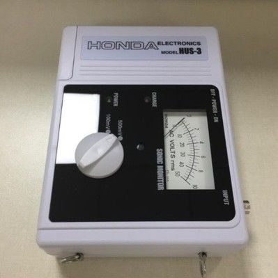 Honda HUS-3 Ultraschalldrucksensor mit 10 KHz ~ 5 MHz Frequenzantwort, 85VAC-240VAC Ladegerät und 10mV-500mV Messbereich