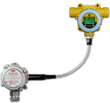 Honeywell Sensepoint XCD Festgasdetektor mit 4-20mA Ausgang, explosionssicheren Gehäuse und Fernsensormontage
