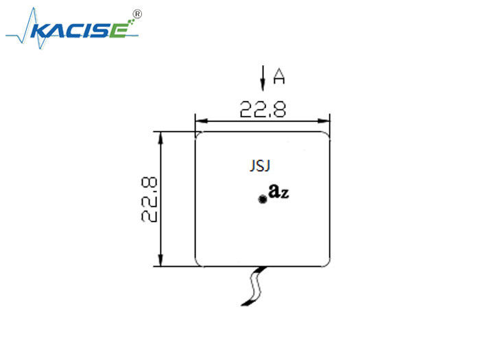 Magnetischer Saug-Linearbeschleunigungssensor mit einachsigem Modul und einem Bereich von ±10 g für Vibrationsleistung