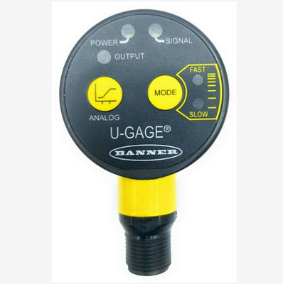 Banner T30UX-Serie Ultraschallsensor mit Temperaturkompensation 4-20mA Analog-Ausgang und IP67-Bewertung für die industrielle Näherungserkennung
