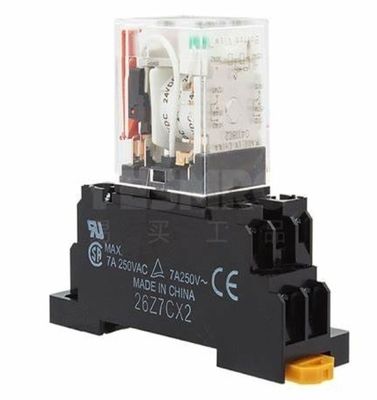 Omron MY2-GS Allzweckrelais mit 24VDC-Betrieb, 662 Ω Spulenwiderstand und DPDT-Kontaktformular