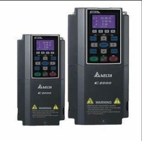 Delta VFD110C43A Variable Frequency Drive mit Feldorientierter Steuerung eingebaute SPS und große LCD HMI-Tastatur