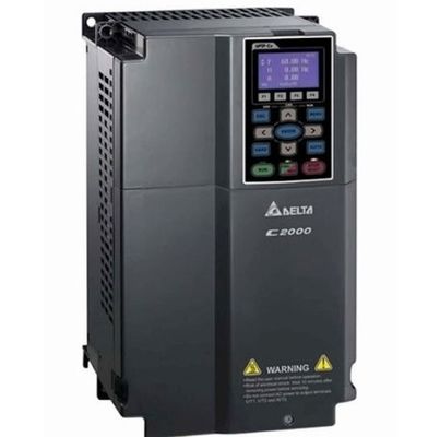 Delta VFD110C43A Variable Frequency Drive mit Feldorientierter Steuerung eingebaute SPS und große LCD HMI-Tastatur