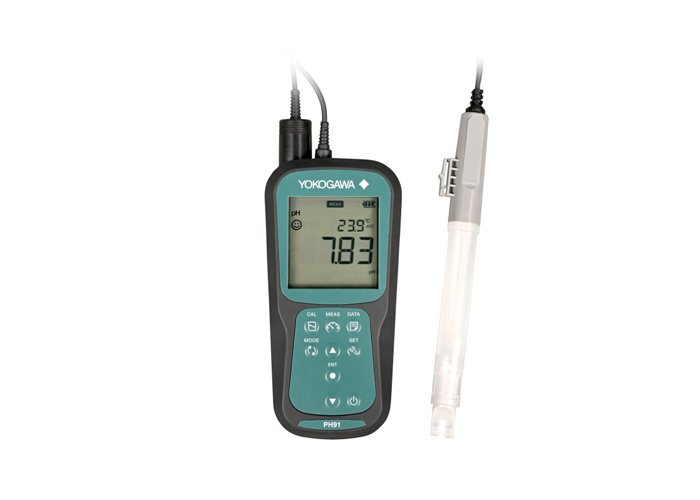 IP67 tragbares pH-Meter mit automatischer Temperaturkompensation und großem Hintergrundlicht für genaue Messungen