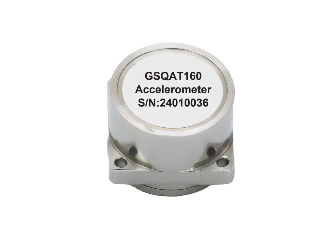 GSQAT160 Quarz-Flexibler Beschleunigungssensor mit Offset <20 mg, Skalierungsfaktor 2,75 mA/g ± 1,8 % und Offset-Wiederholbarkeit 1 mg