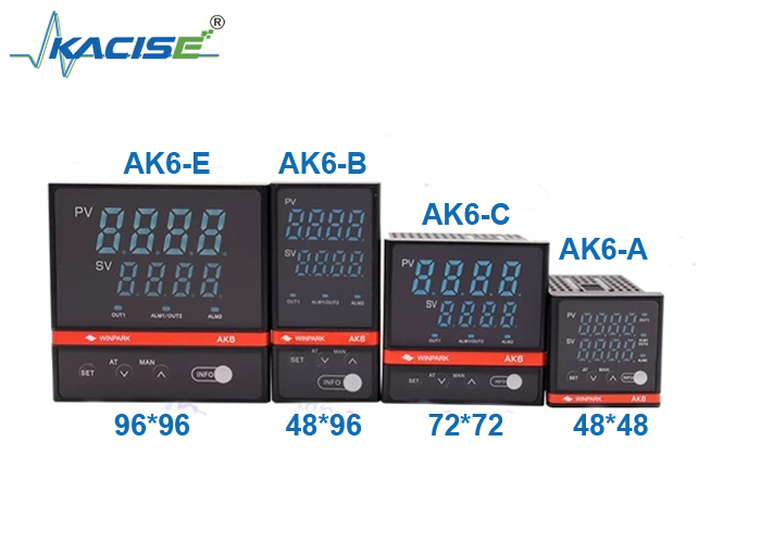 Temperaturcontroller der YAK6-Serie mit nicht flüchtigen Speichern, ±0,5% FS-Genauigkeit und 48×48 Panelgröße