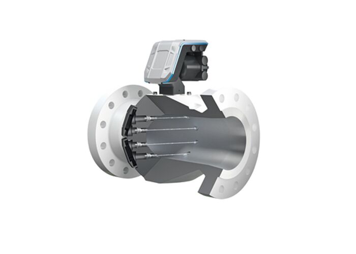 FLOWSIC600-XT Ultraschall-Durchflussmesser mit OIML R 137-Konformität für 30 % Wasserstoffmessung und PowerIn-Backup