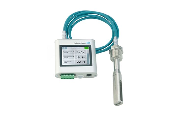 Teqwave I Ultraschall-Konzentrationsmessgerät mit einem Bereich von 0 bis 100 °C, 16 bar maximalem Druck und TFT-Farb-Touch-Display