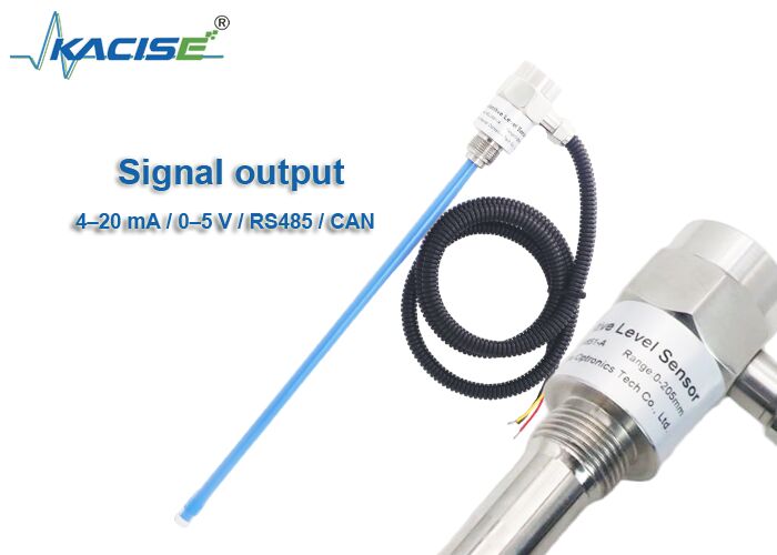 KSLV651-A Kompakter Niveausensor mit IP68-Schutz FEP-Sonde und selbstadaptierender Messung