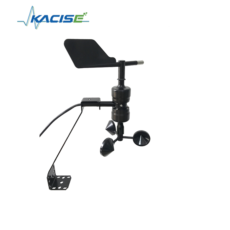 KQS-FSFX-S integrierter Windgeschwindigkeits- und Windrichtungssensor mit ±3° Genauigkeit 0,9 W Maximalstromverbrauch und Aluminiumlegierungskörper