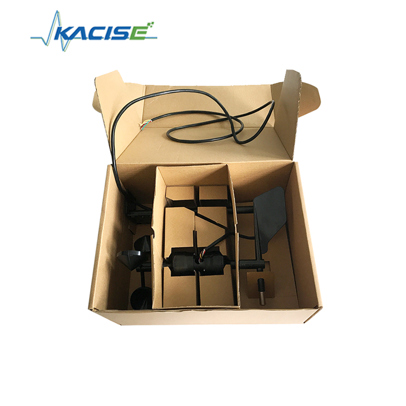 KQS-FSFX-S integrierter Windgeschwindigkeits- und Windrichtungssensor mit ±3° Genauigkeit 0,9 W Maximalstromverbrauch und Aluminiumlegierungskörper