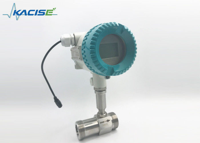 Edelstahl-LWGY-25 Turbinen-Durchflussmesser mit 4-20mA-Ausgang, 1,6-6,3Mpa-Druck und IP65/IP68-Schutz