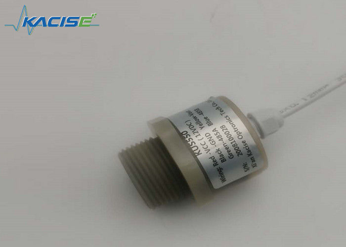 100kHz 24V PVDF Ultraschalltransducer Sensor mit IP68-Schutz für eine hochpräzise Messung des Niveaus