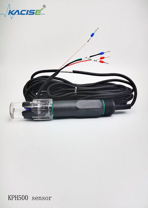 KPH500 Mikro-Wasserqualitätssensor, PVC-PH-ORP-Messgerät-Controller mit 0–14 PH-Bereich und IP68-Schutz
