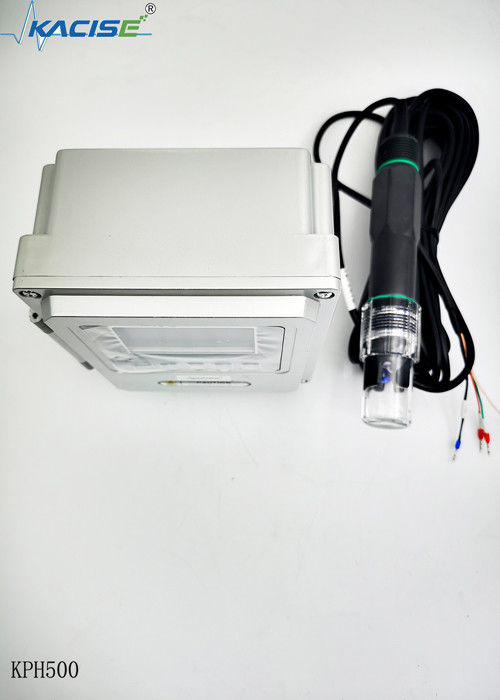 KPH500 Mikro-Wasserqualitätssensor, PVC-PH-ORP-Messgerät-Controller mit 0–14 PH-Bereich und IP68-Schutz